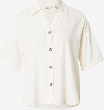 b.young Blouse 'FALAKKA' in Wit: voorkant