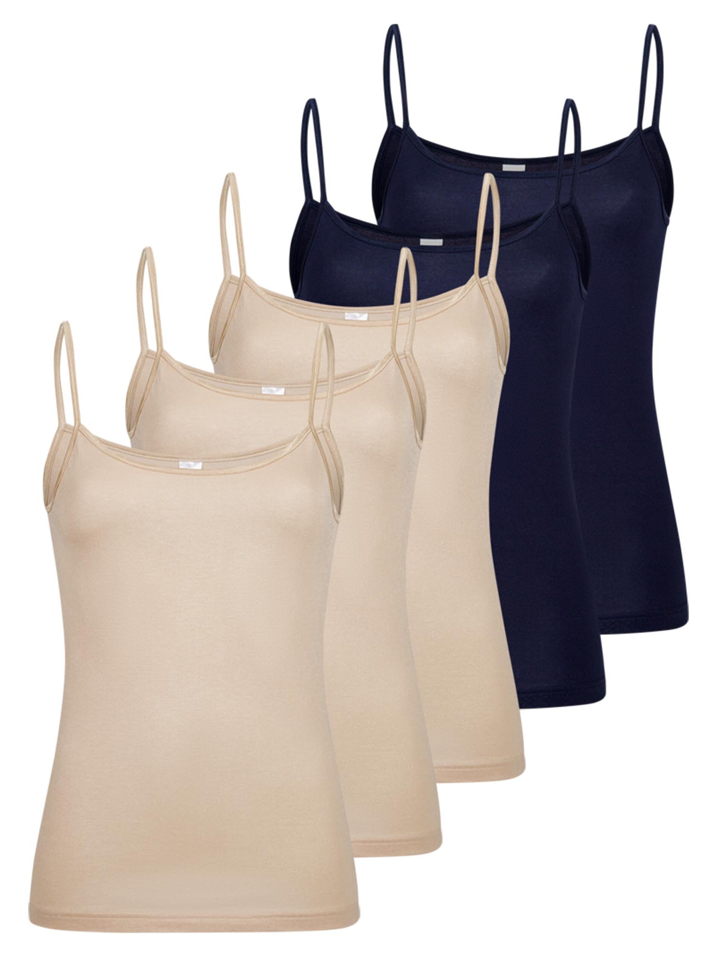 Nina von C. Undershirt 'Motion' in Blue: front
