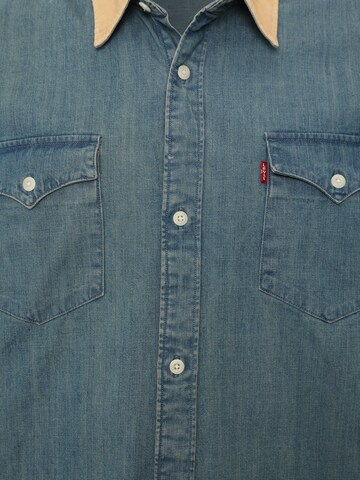 Levi's® Big & Tall Regular fit Button Up Shirt in Blue