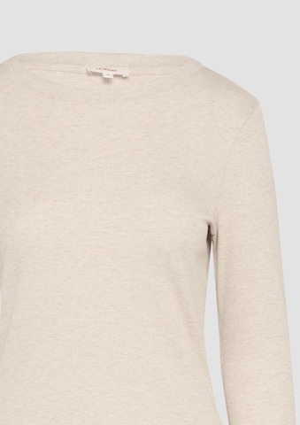 s.Oliver Shirt in Beige