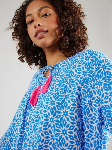 Zwillingsherz Bluse 'Irma' in Blau