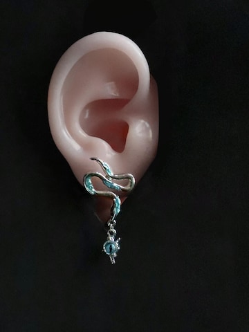 Nightini Earrings 'Gothic Punk' in Silver