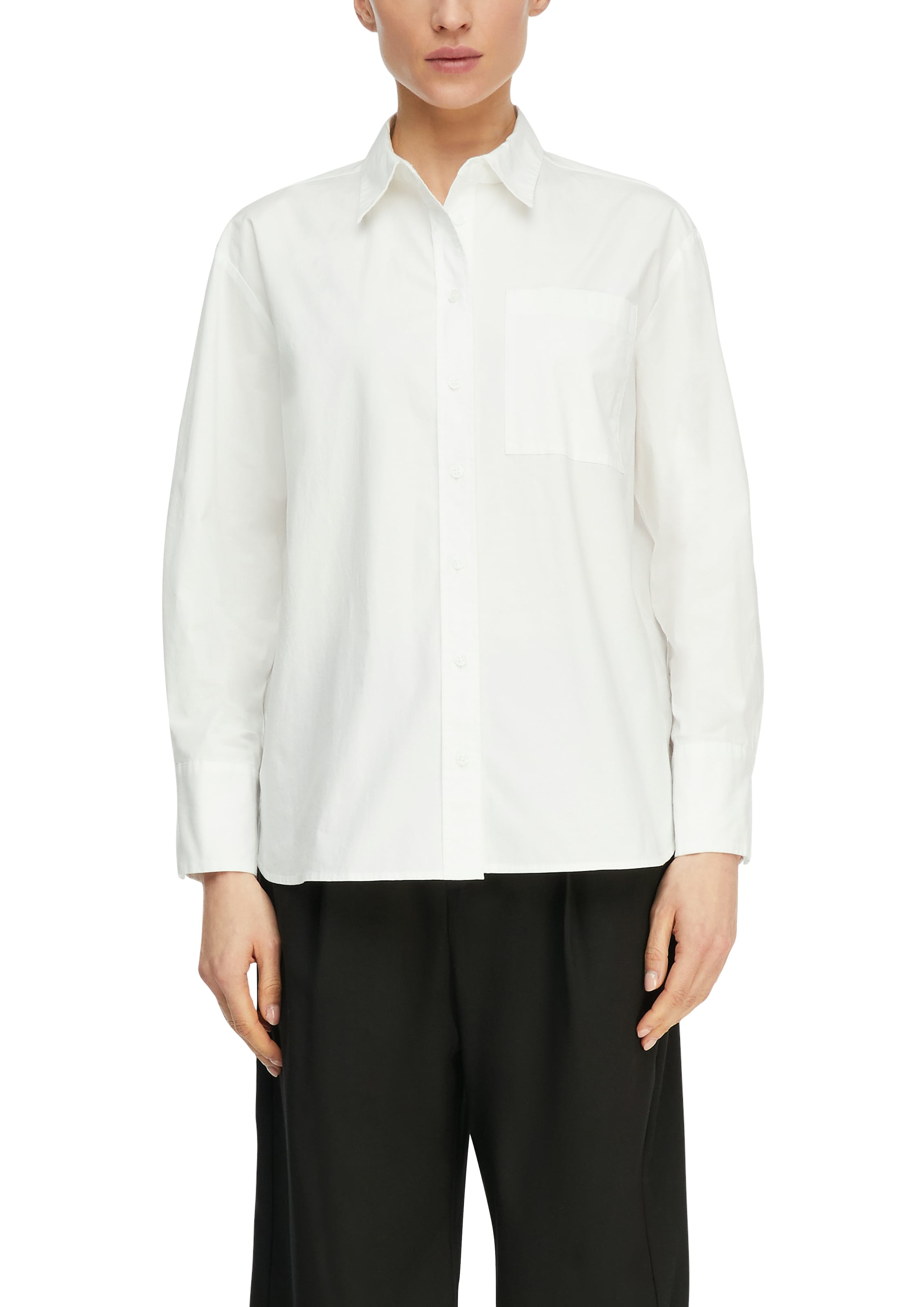 COMMA Bluse in Weiß