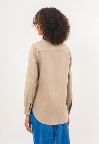 FRESHLIONS Blouse 'Lidia' in Beige