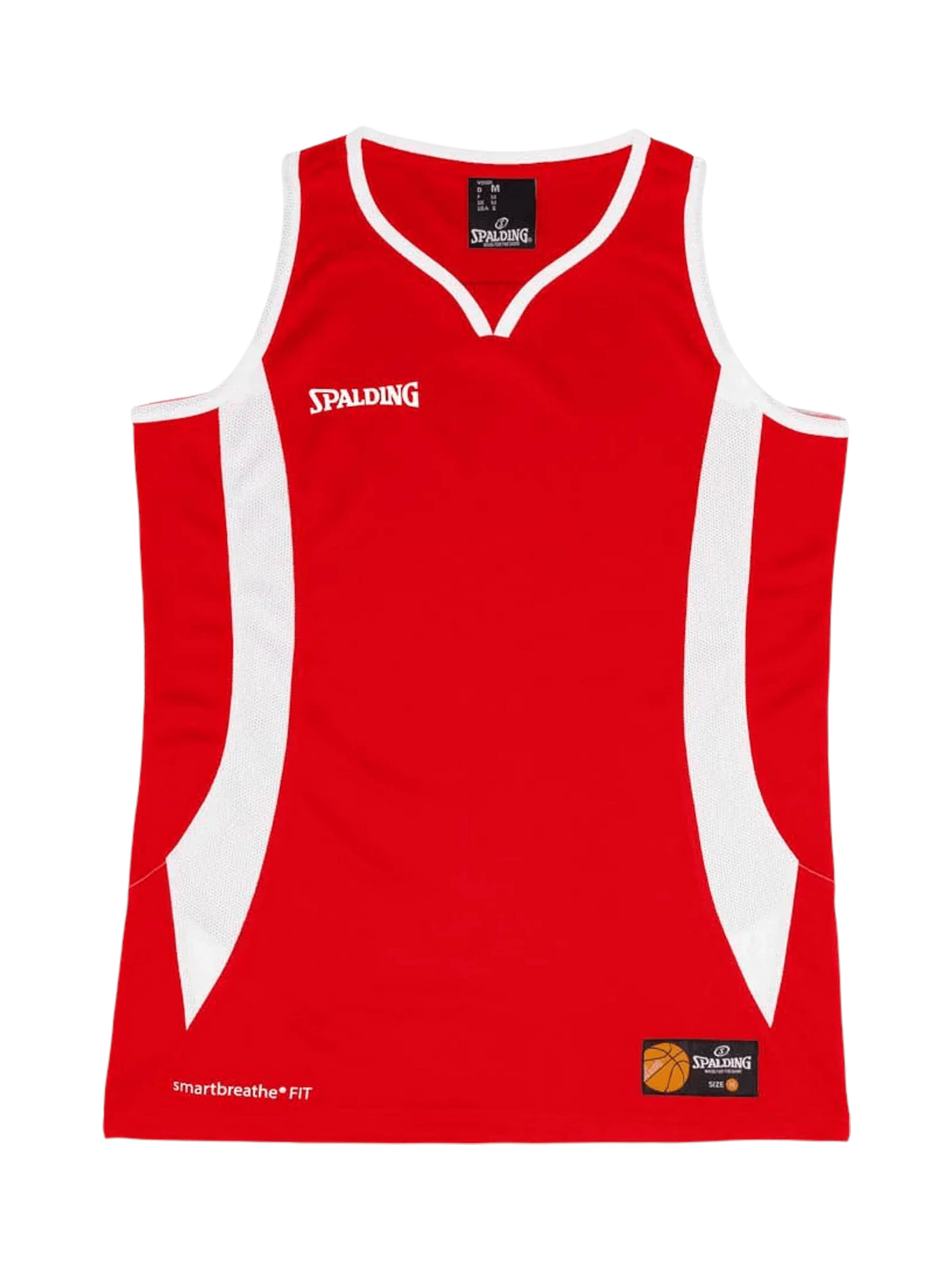 Sport top 'Jam' de la SPALDING pe roșu: față