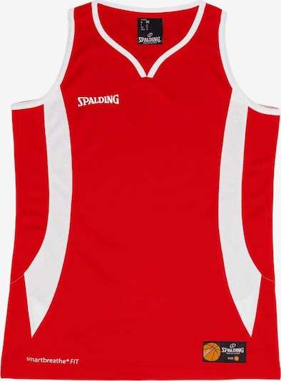 SPALDING Sportski top 'Jam' u crvena / bijela, Pregled proizvoda