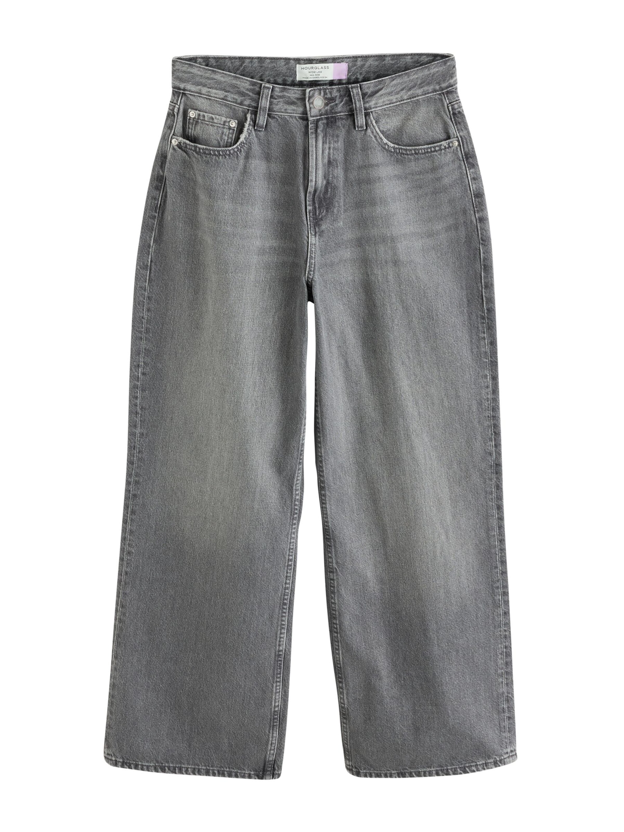 Next Jeans in Grau: Vorderseite