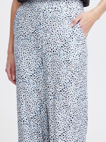ICHI Regular Trousers 'IHAya' in Blue