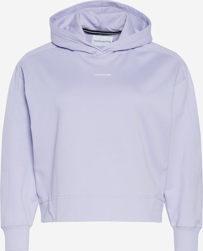 Calvin Klein Jeans Sudadera en malva / blanco, Vista del producto