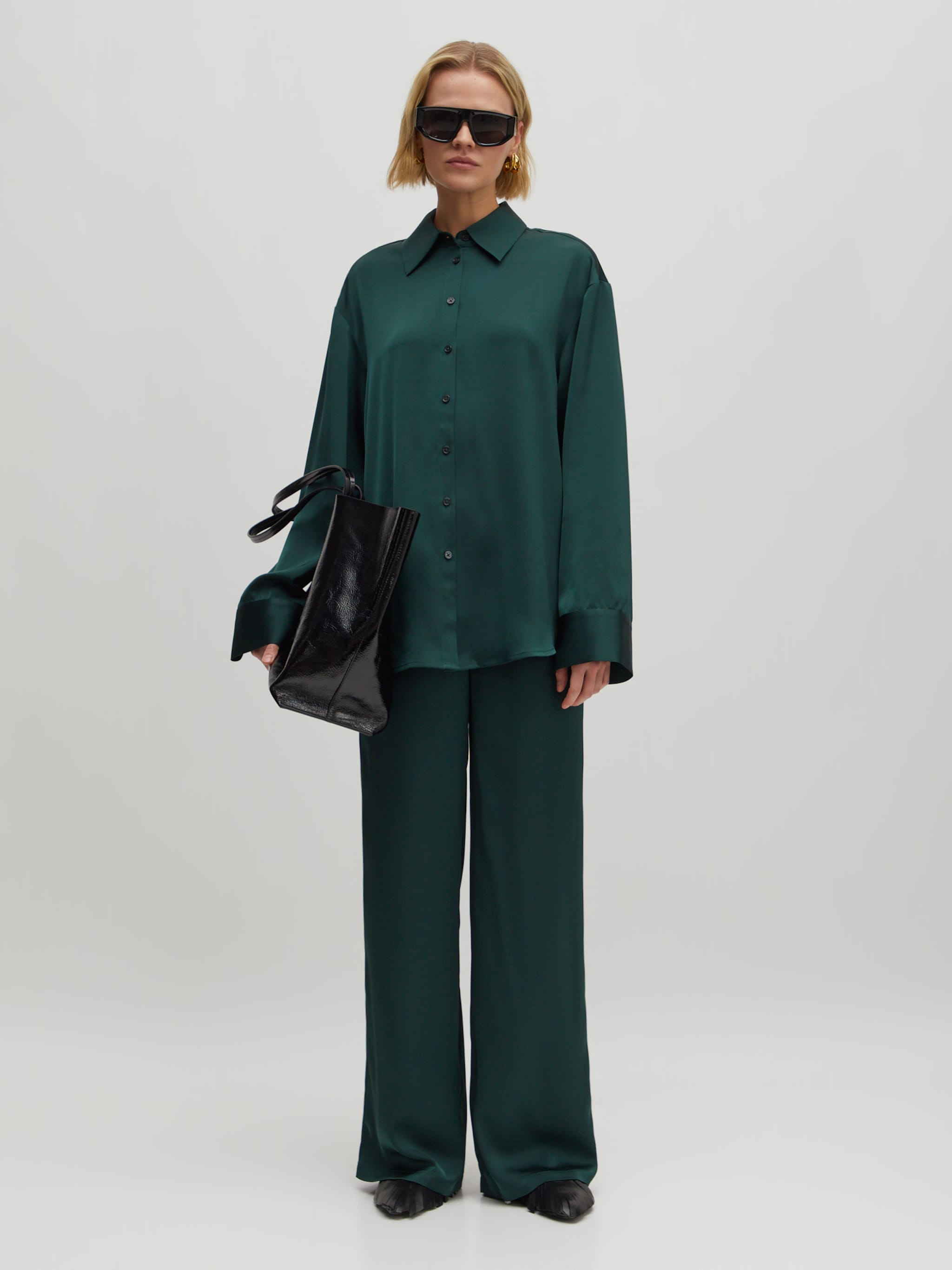 EDITED Prodotti Camicia da donna 'Leonora' verde