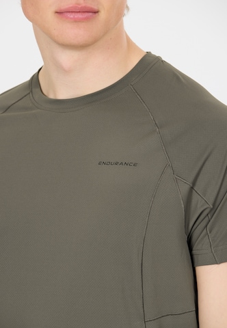 ENDURANCE Performance Shirt 'Abia' in Brown