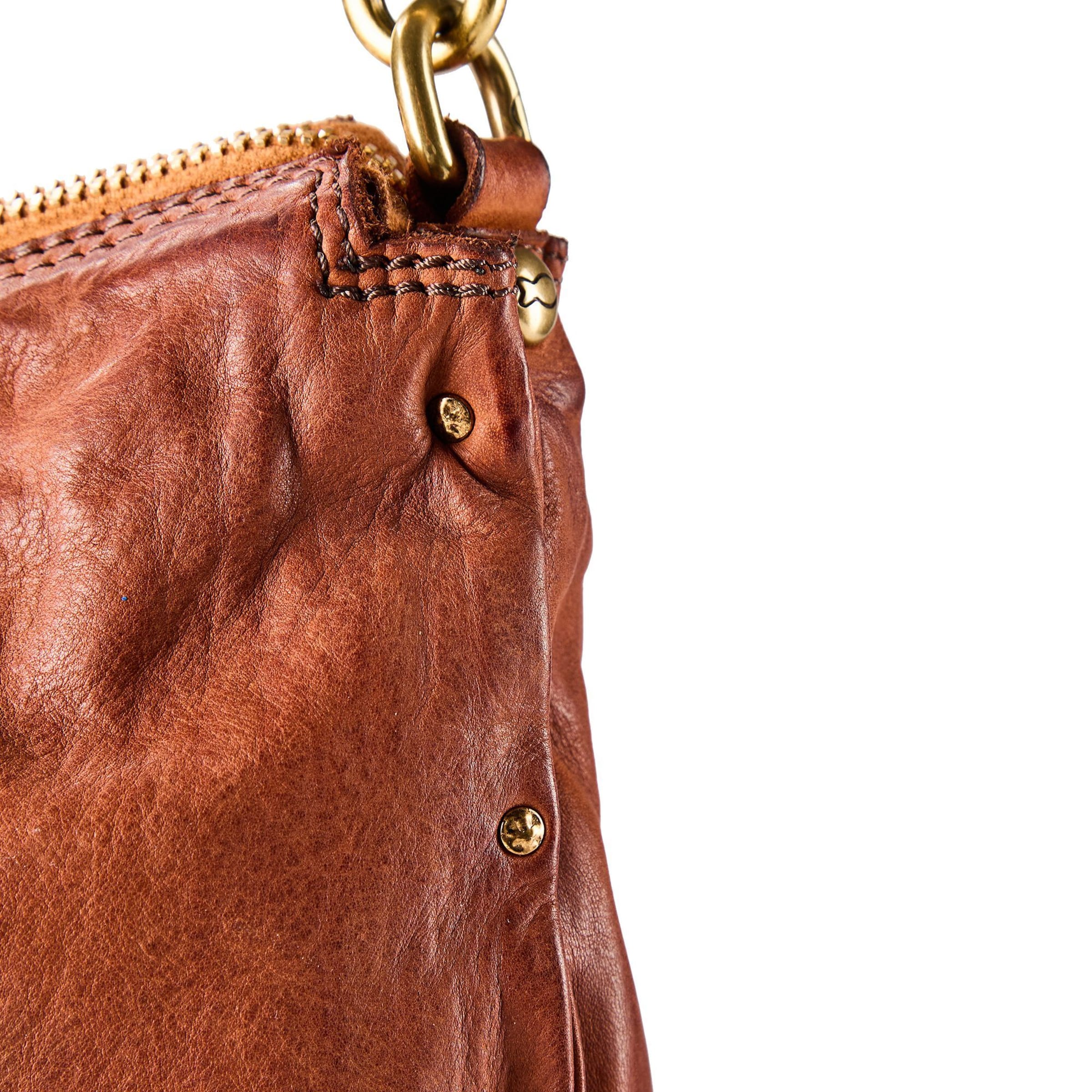 Borsa a spalla 'Siria ' di Campomaggi in marrone