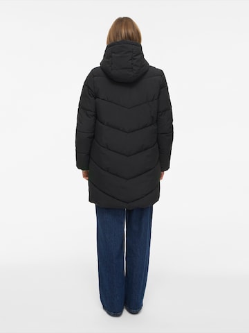 VILA Winter Coat 'VILAVENDER' in Black