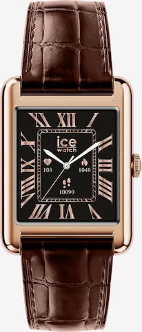 ICE WATCH Uhr in Braun: Vorderseite
