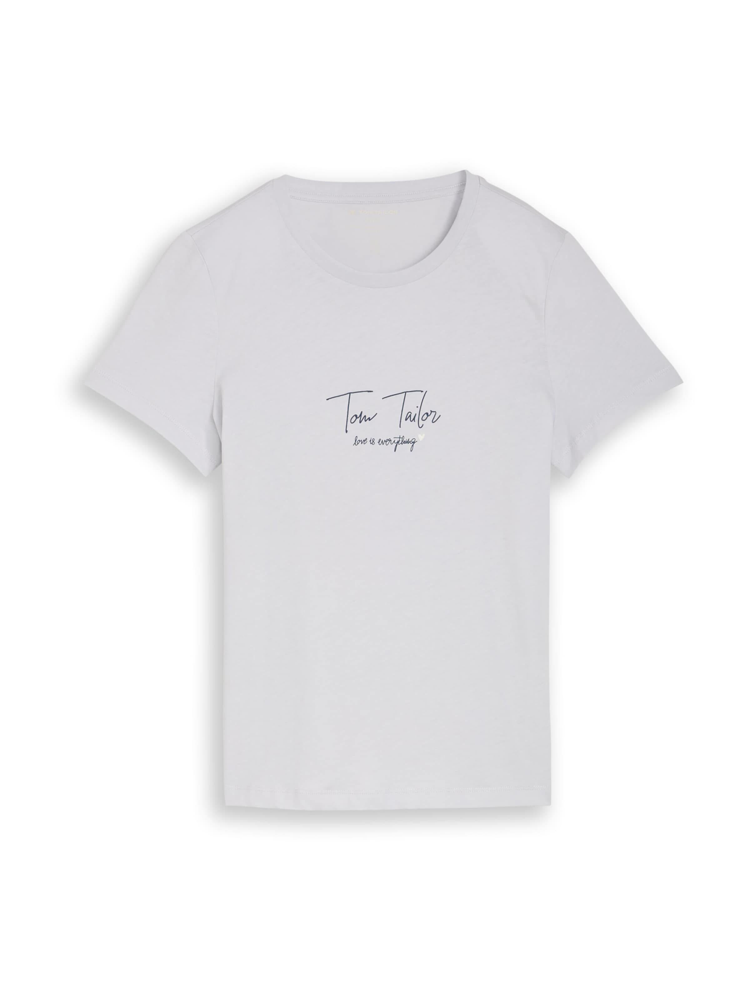 Tricou de la TOM TAILOR pe albastru: față