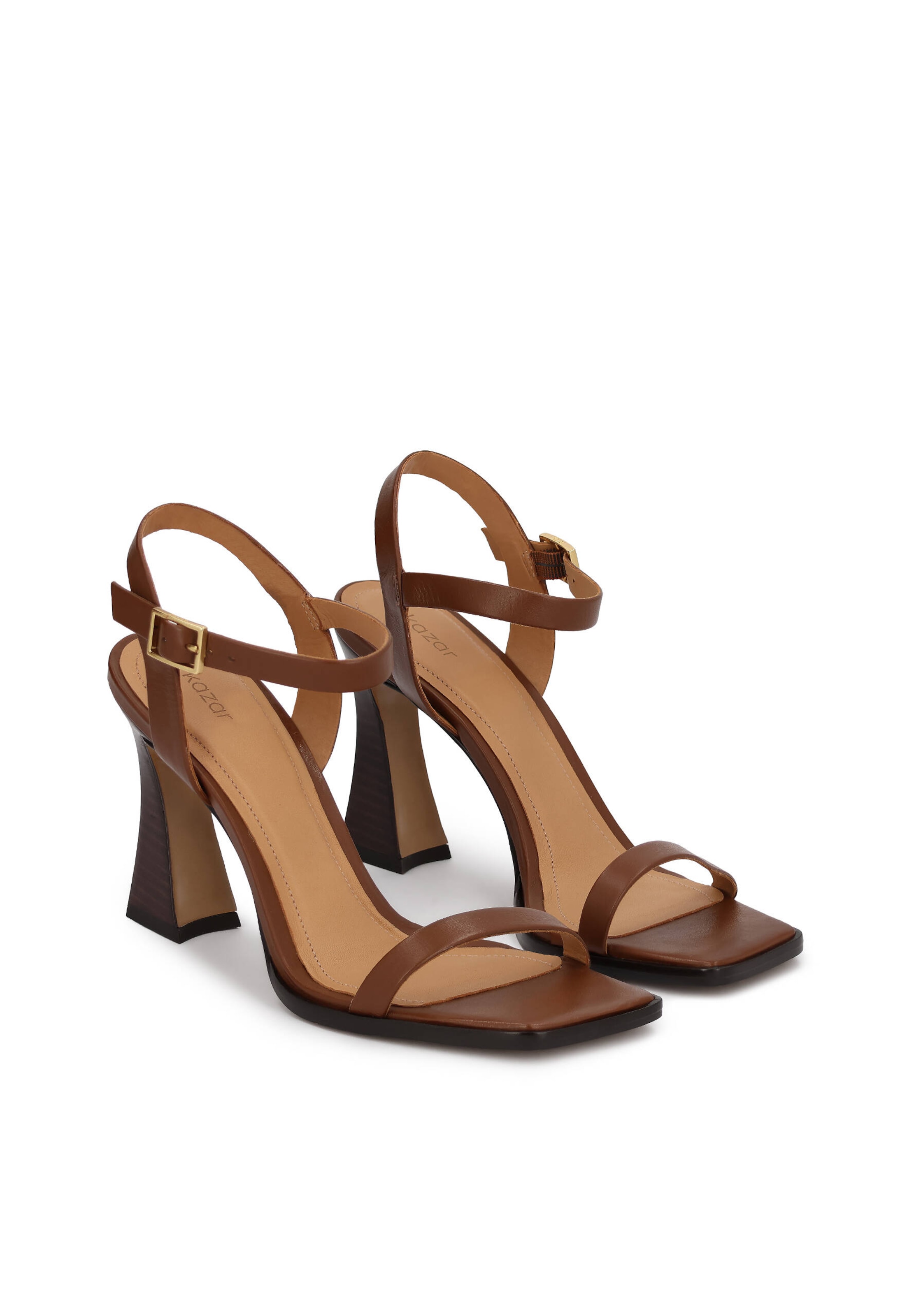 Kazar Páskové sandály – hnědá