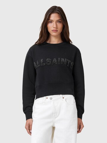 Sweat-shirt 'SEPARO PEARL' AllSaints en noir : devant