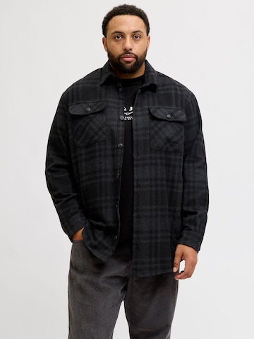 Coupe regular Chemise JACK & JONES en noir : devant