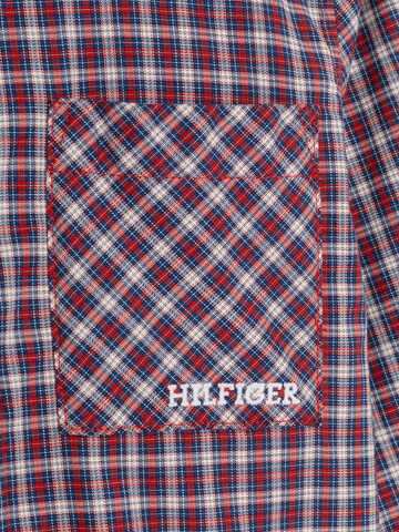 TOMMY HILFIGER Regular Fit Hemd in Rot