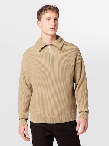 Pullover 'Harry' di WEEKDAY in beige: frontale