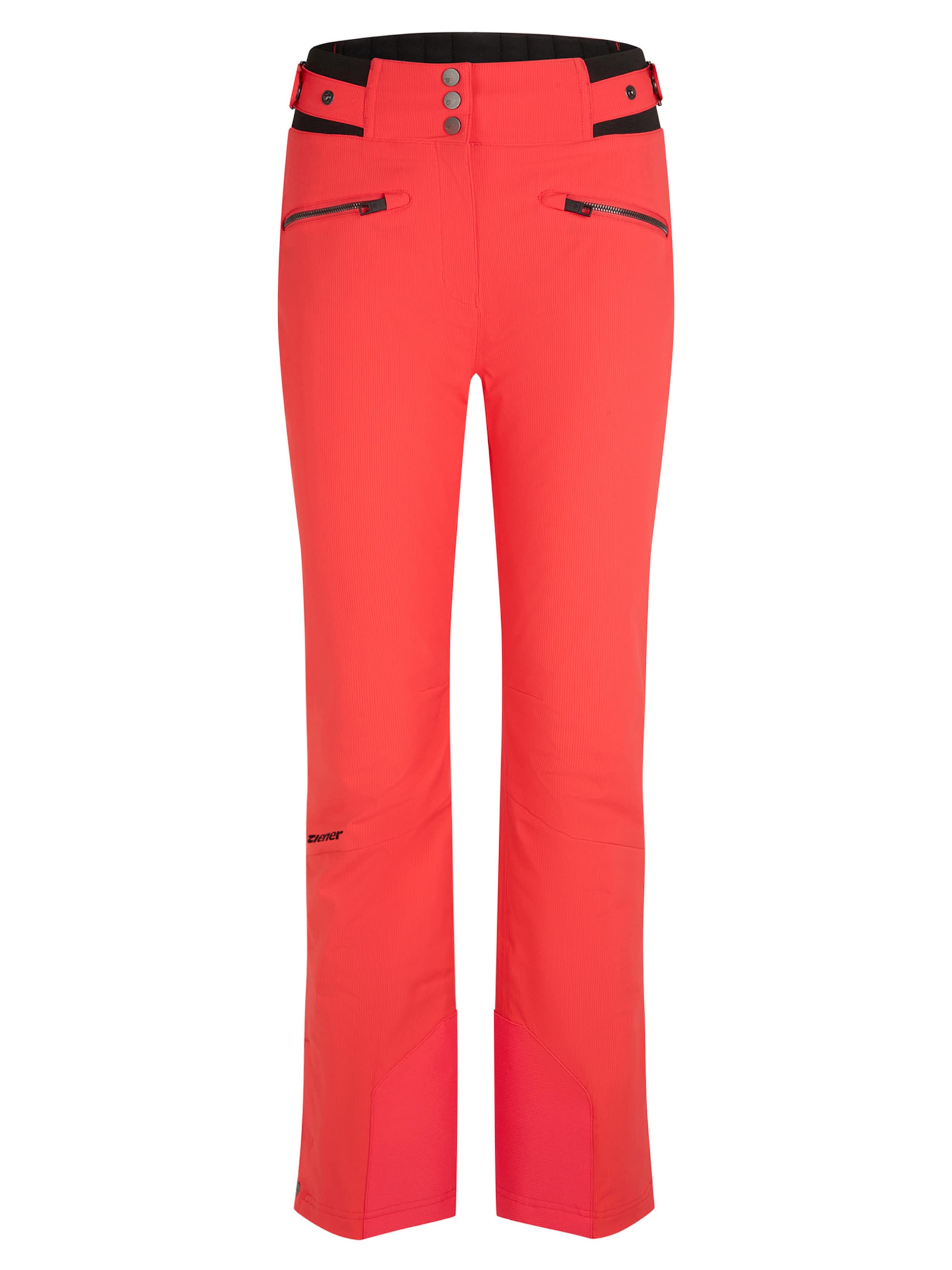 ZIENER Outdoor Pants 'TILLA' in Red: front