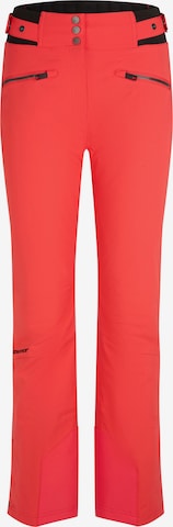 ZIENER Outdoor Pants 'TILLA' in Red: front