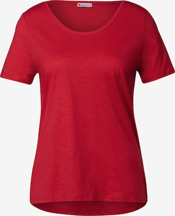 STREET ONE T-Shirt in Rot: Vorderseite