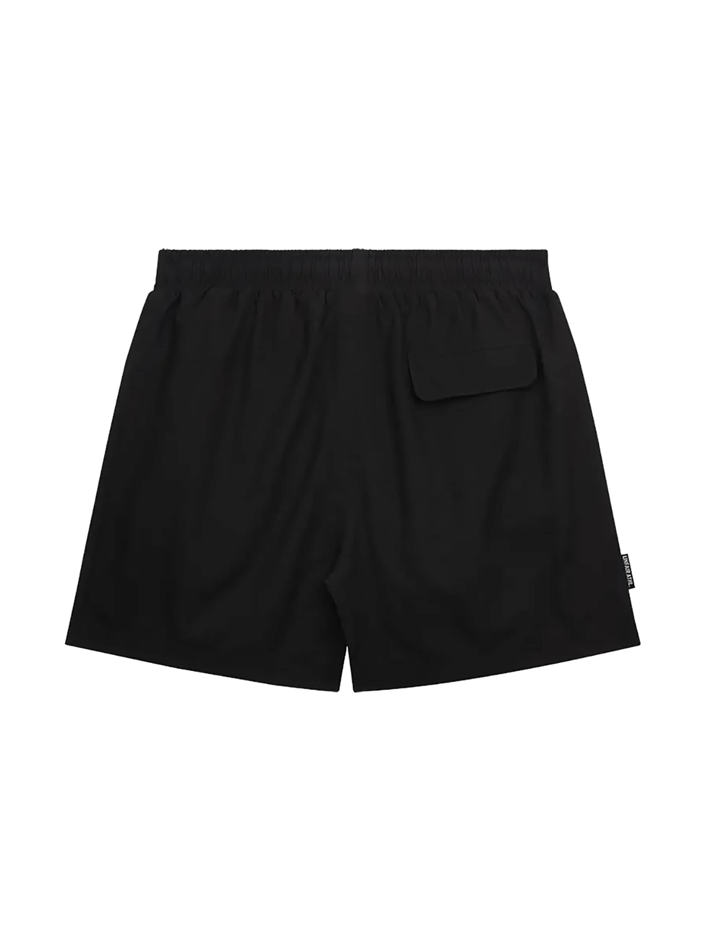 Pantaloncini da bagno 'Water Effect' di Unfair Athletics in nero
