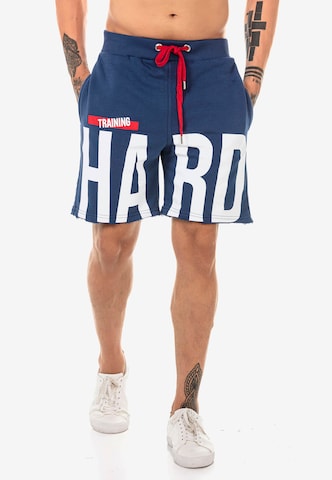 Redbridge Regular Broek 'Honolulu' in Blauw