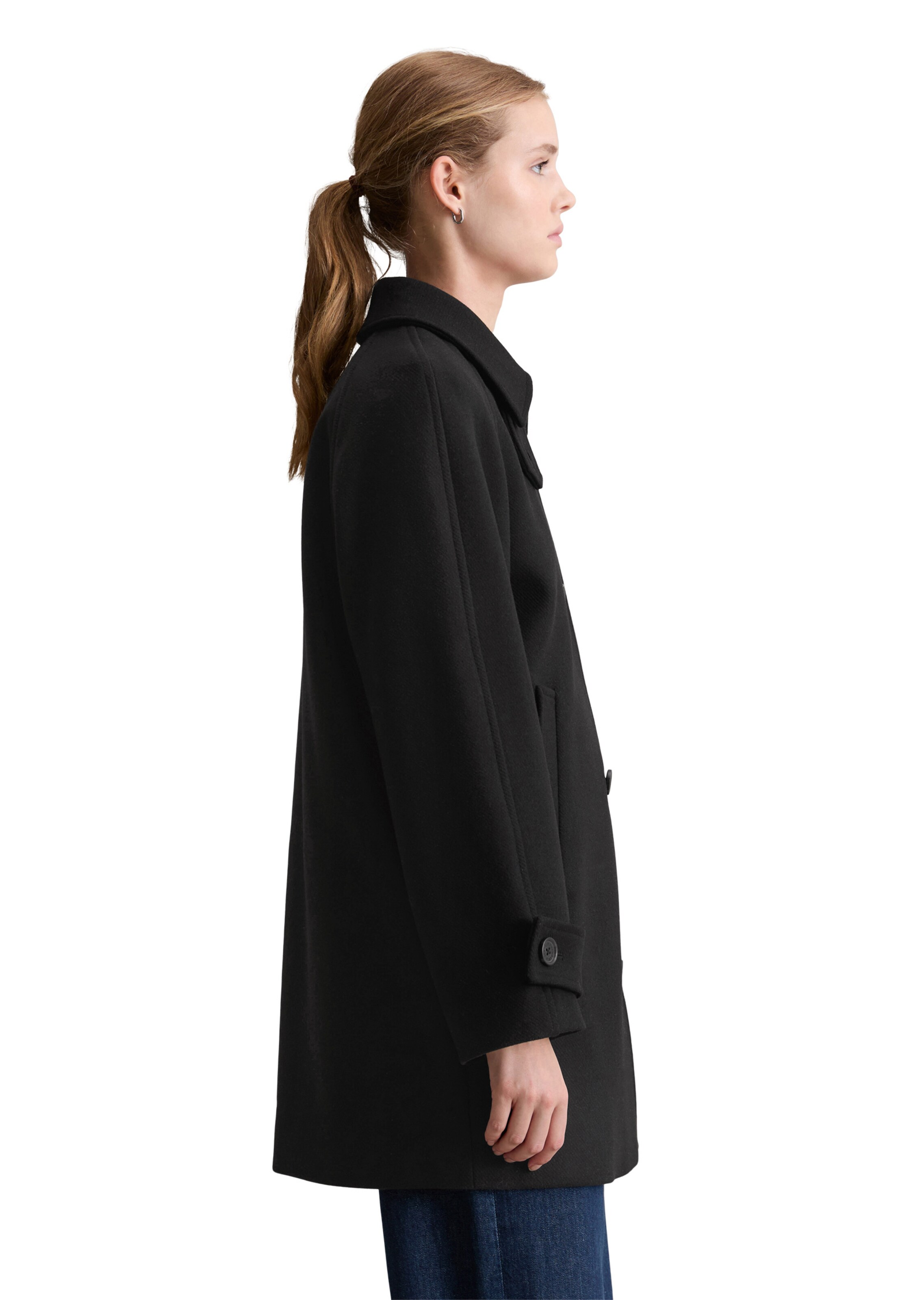 Marc O'Polo DENIM Tussenmantel in Zwart