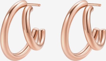 Hey Happiness Ohrringe 'Doppel' in Gold: Vorderseite