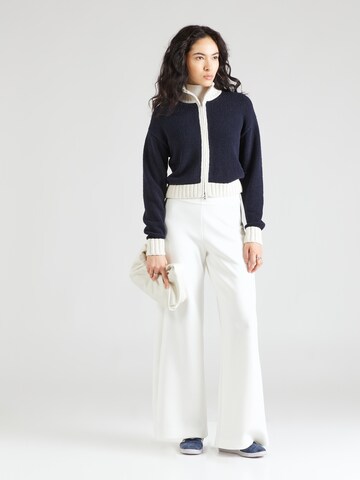 Wide leg Pantaloni 'LEVANTE' di Max Mara Leisure in bianco