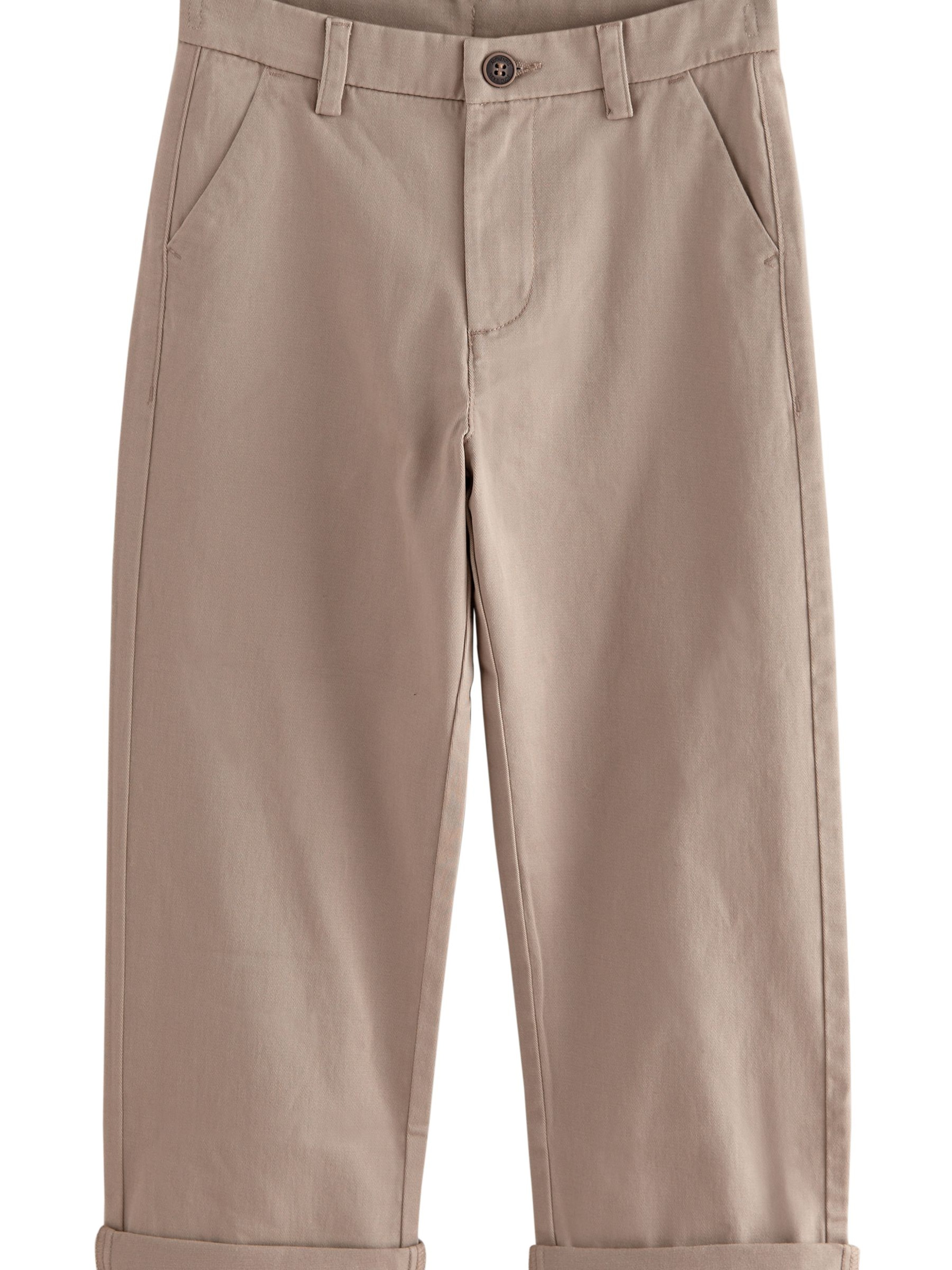 Next Loose fit Trousers in Brown: front
