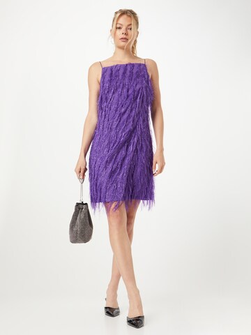 Robe de cocktail Just Cavalli en violet