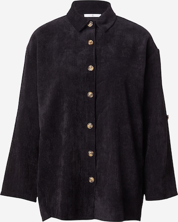 HailysBluza 'Ro44bina' - crna boja: prednji dio