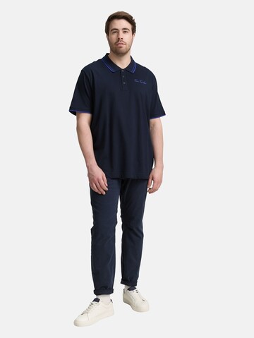 TOM TAILOR Men + Shirt in Blauw