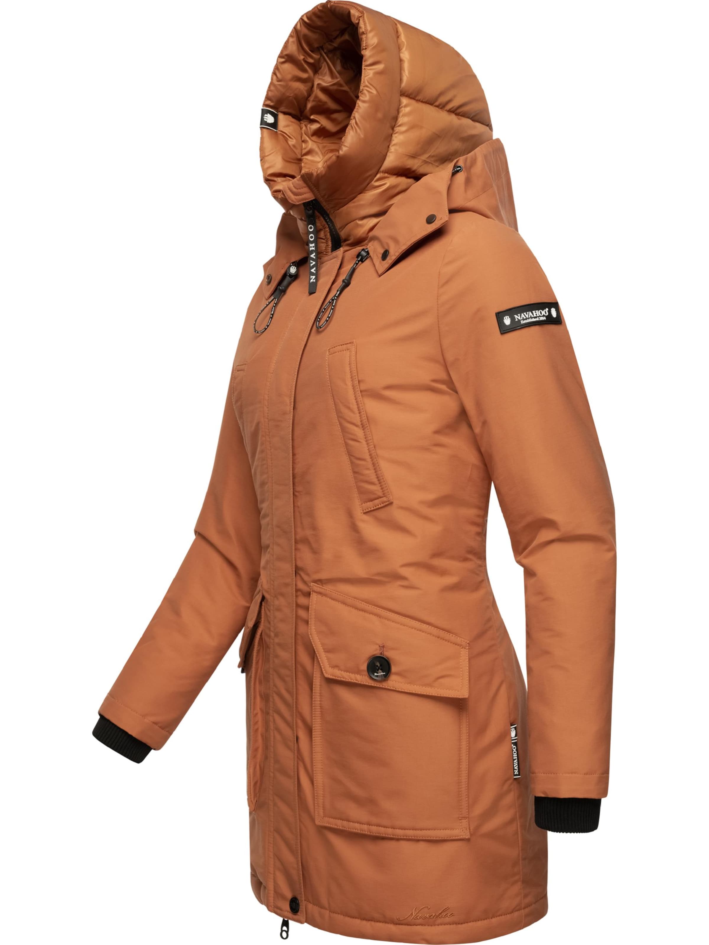 NAVAHOO Zimná bunda - Hnedá