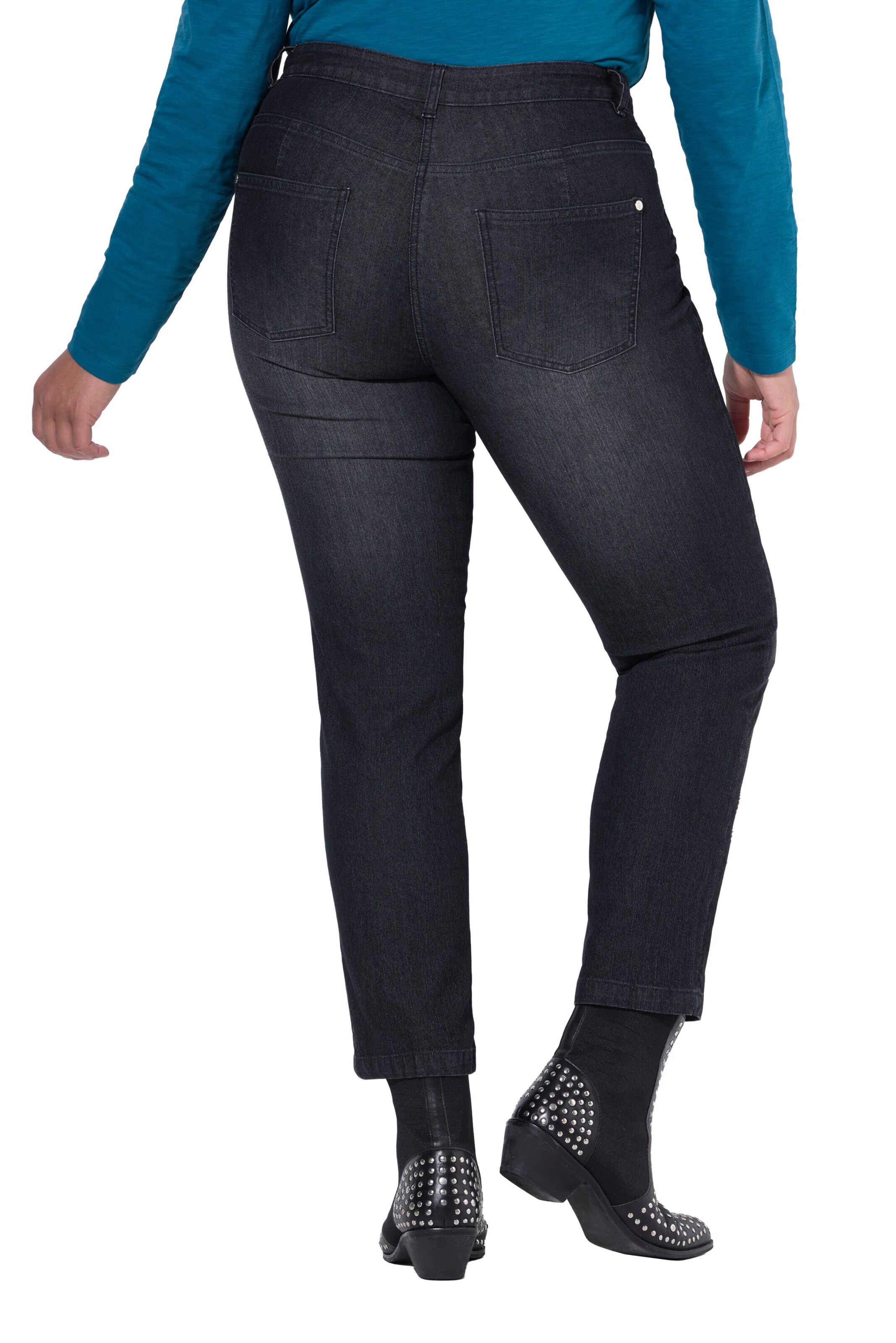 Angel of Style Regular Jeans in Zwart