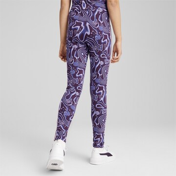 PUMA Skinny Leggings ' LAVA LAND ' in Lila