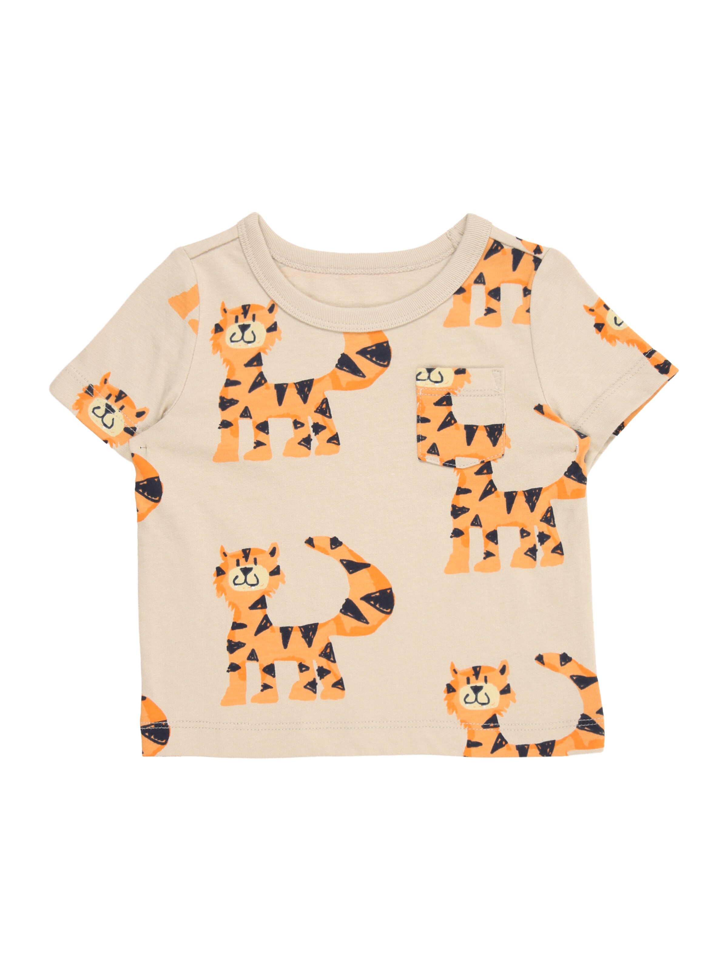 T-Shirt GAP en beige : devant