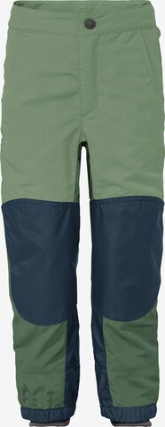 VAUDE Tapered Outdoorhose 'Caprea' in Grün: predná strana