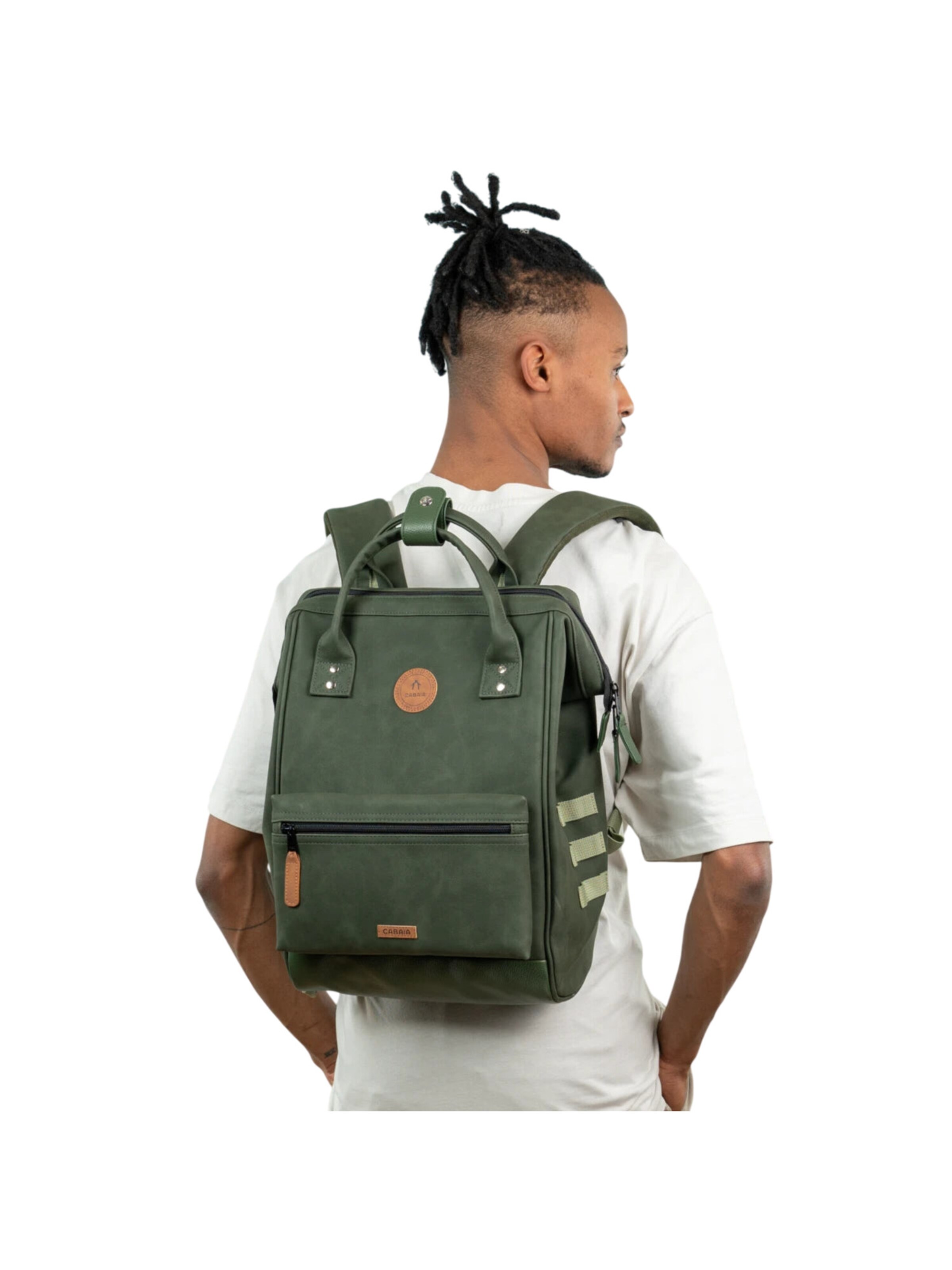 Cabaia Rucksack 'Busan M'‌‌‌‌‌‌‌‌ in Grün