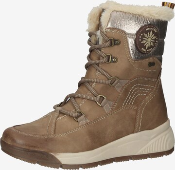 Relife Snow Boots in Beige: front