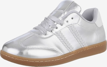 Ital-Design Sneakers in Silver: front