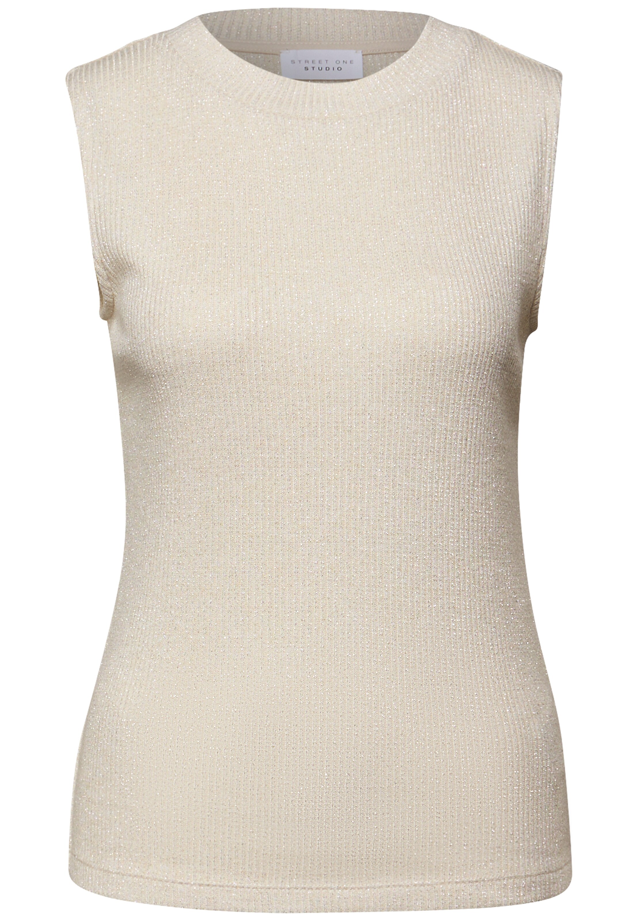 Street One Studio Top in Beige: Vorderseite