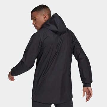 ADIDAS PERFORMANCE Athletic Jacket 'Real Madrid Travel Drill' in Black