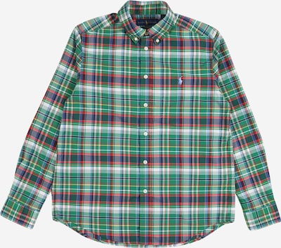 POLO RALPH LAUREN Hemd in navy / gelb / grün / rot / weiß, Produktansicht
