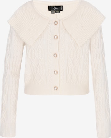 faina Pletena jopa | bela barva: sprednja stran