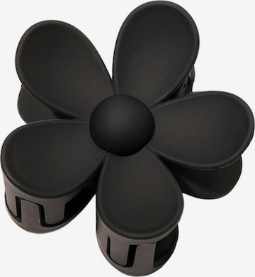Ornement pour cheveux 'Bloom Haarklammer' soho Hair accesoires en noir : devant