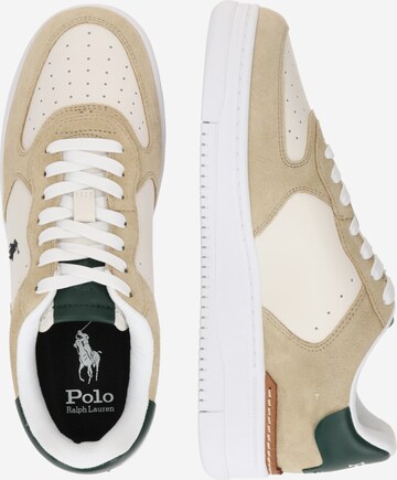 Polo Ralph Lauren Låg sneaker 'MASTERS' i beige